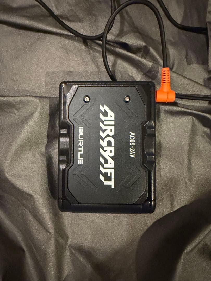 【新品】BURTLE 空調服 3XL ブラック　24Vバッテリーファンセット