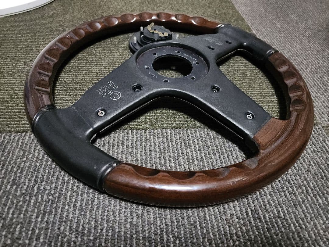 BBS ステアリングホイール ウッドレザー