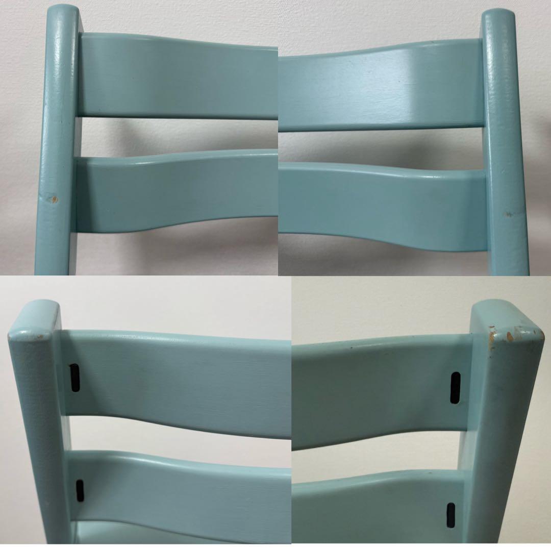 【希少・アクアブルー】stokke ストッケ トリップトラップ　シリアル4