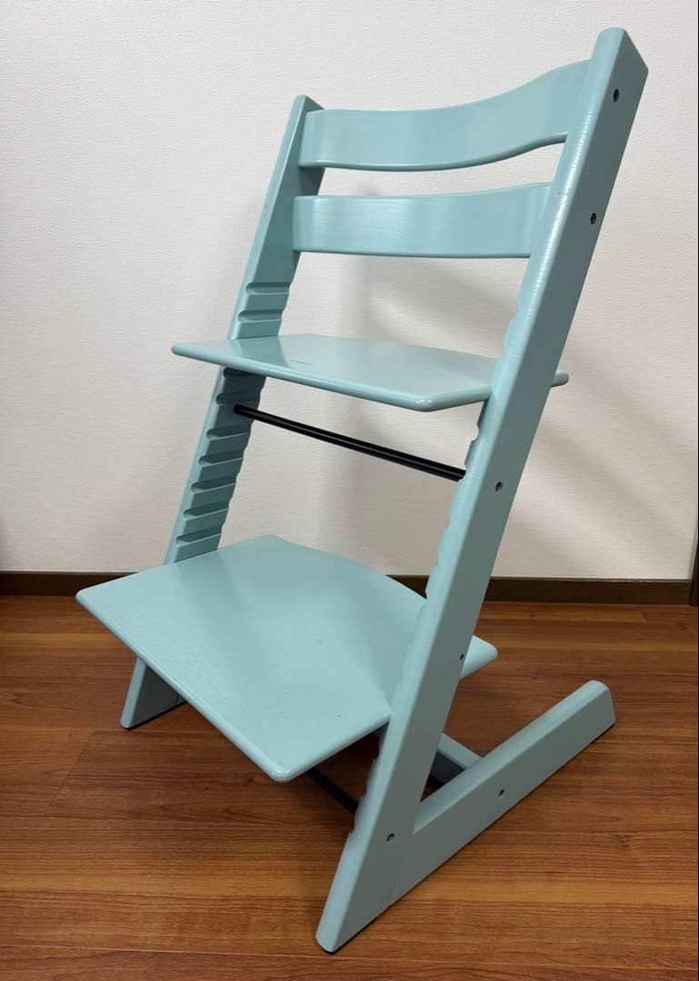 【希少・アクアブルー】stokke ストッケ トリップトラップ　シリアル4