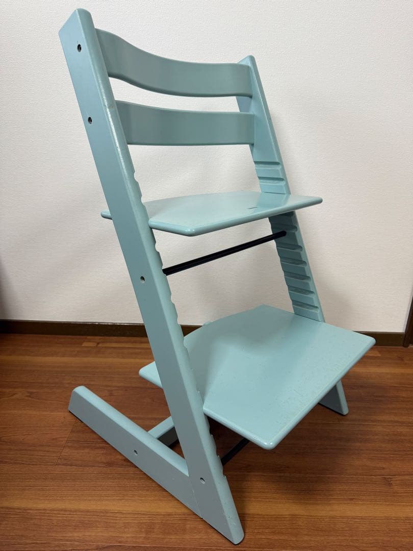 【希少・アクアブルー】stokke ストッケ トリップトラップ　シリアル4