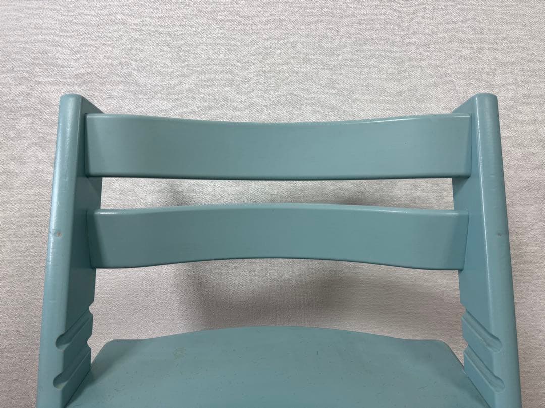 【希少・アクアブルー】stokke ストッケ トリップトラップ　シリアル4