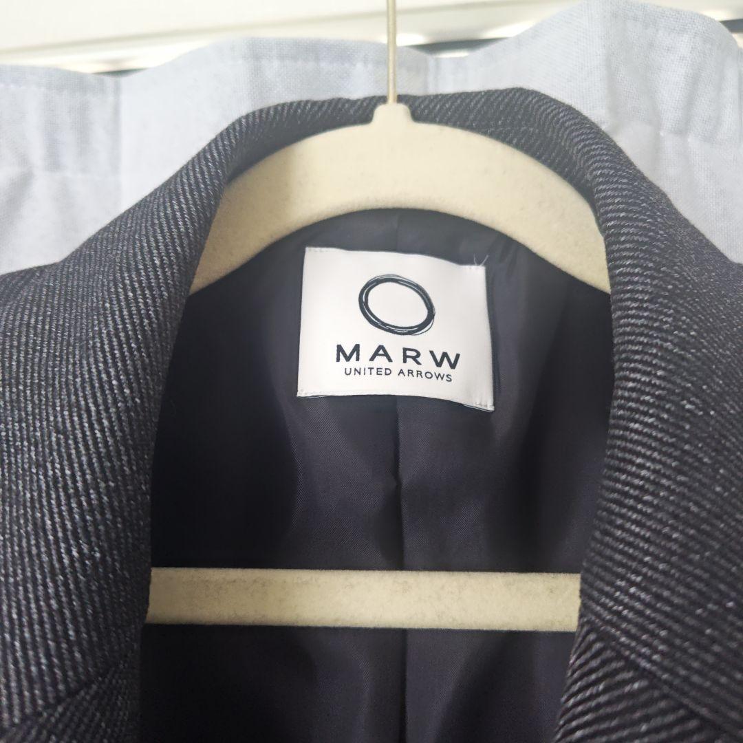MARW UNITED ARROWSオーバー ダブル ジャケット　ダークグレー