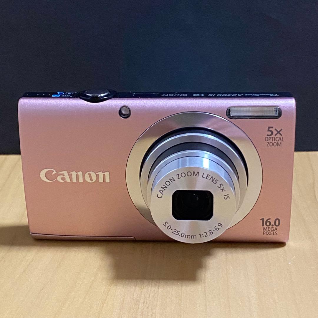 Canon PowerShot A2400 IS ピンク