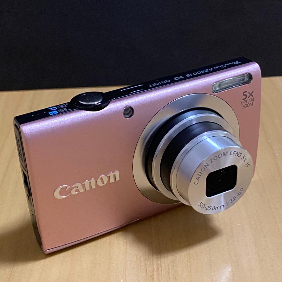 Canon PowerShot A2400 IS ピンク