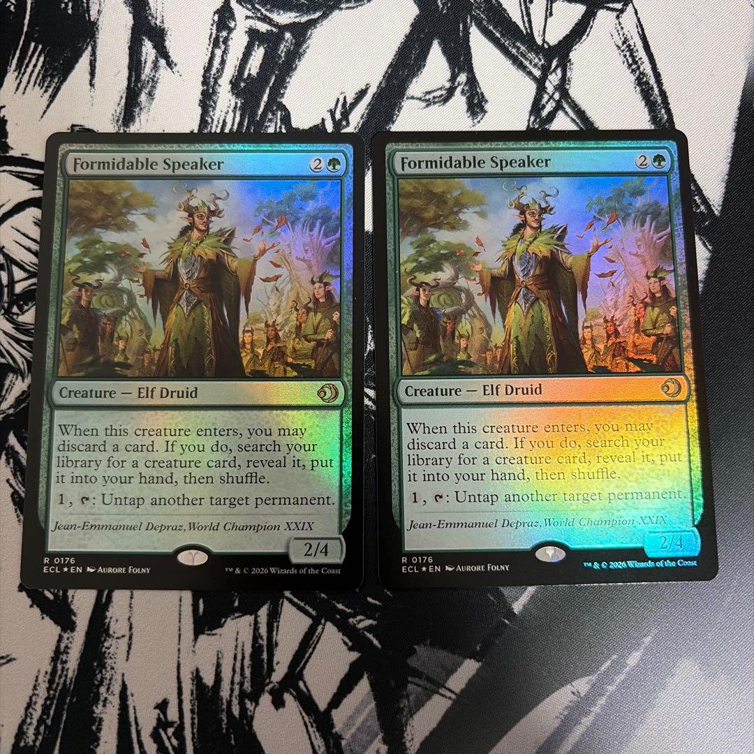 MTG 並外れた語り部 2枚 英語 foil