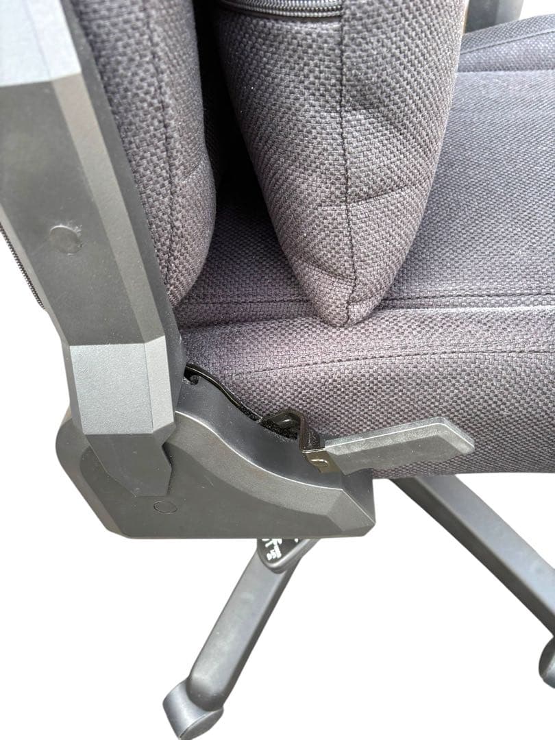 阿部専用 バウヒュッテ ゲーミングソファチェア2 ブラック ファブリック