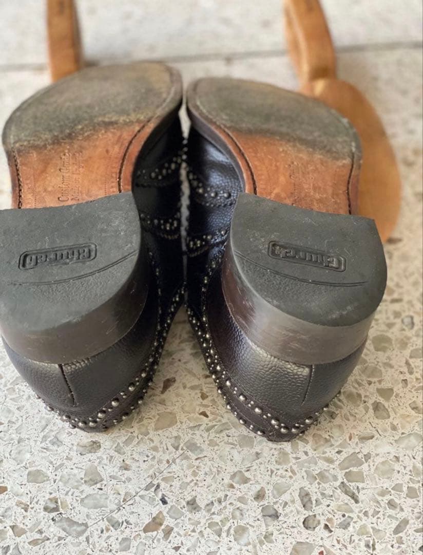 Church’sスタッズバーウッド7ダークブラウン