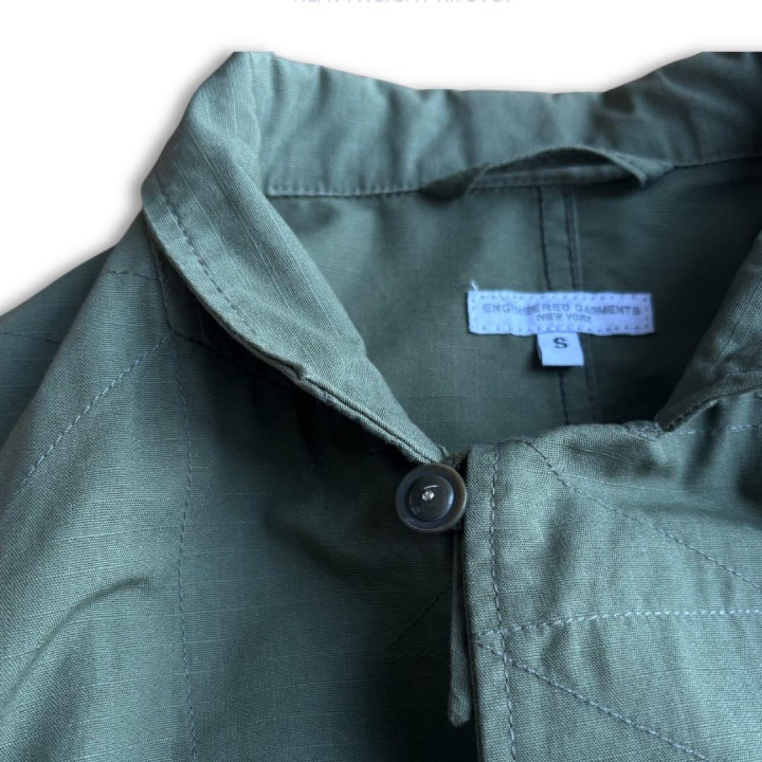 【美品】エンジニアードガーメンツ　ベッドフォードジャケット　S　オリーブ