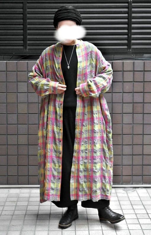 ichi Antiquites❣️今期新作 カラフルタータンチェックワンピース