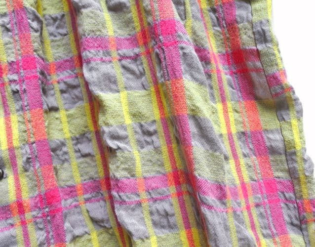 ichi Antiquites❣️今期新作 カラフルタータンチェックワンピース