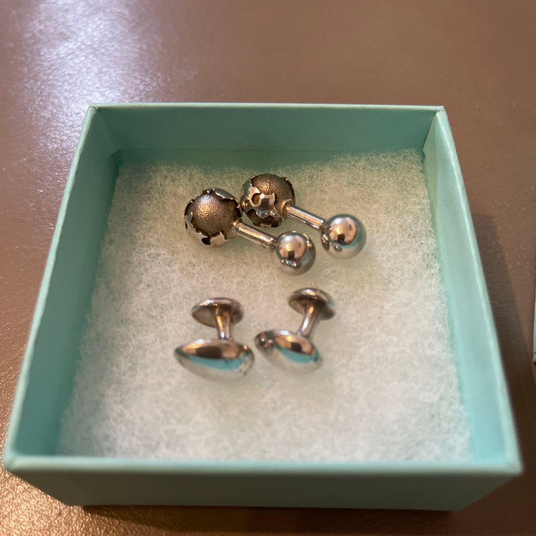 Tiffany & Co. シルバー カフリンクス 2セット