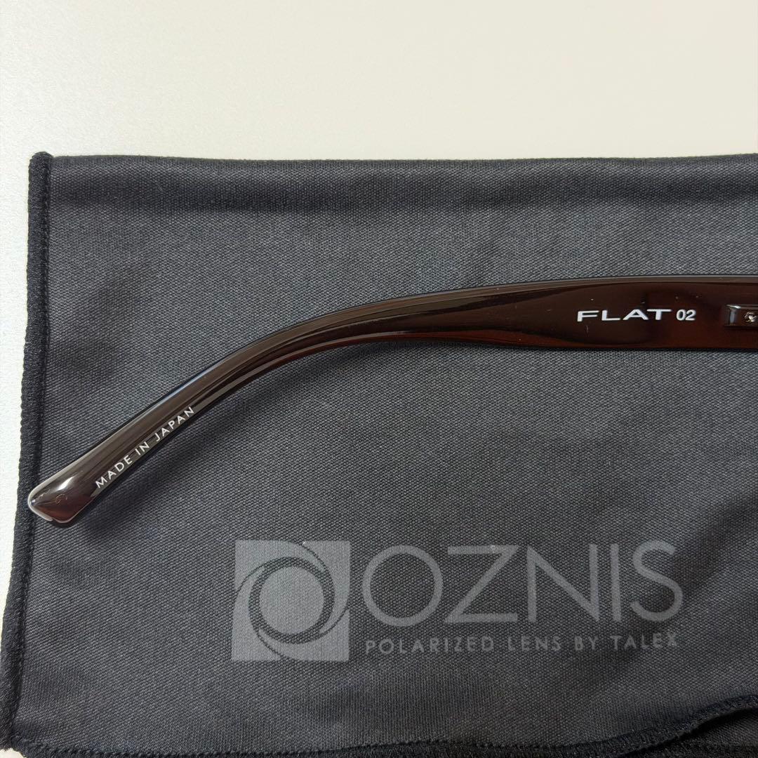 【美品】TALEX OZNIS FLAT02 偏光サングラス