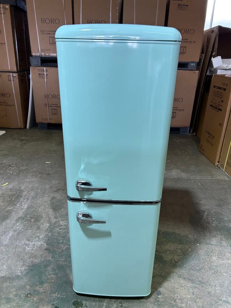 ミントグリーン 冷蔵庫 PRR-14ZD-LG