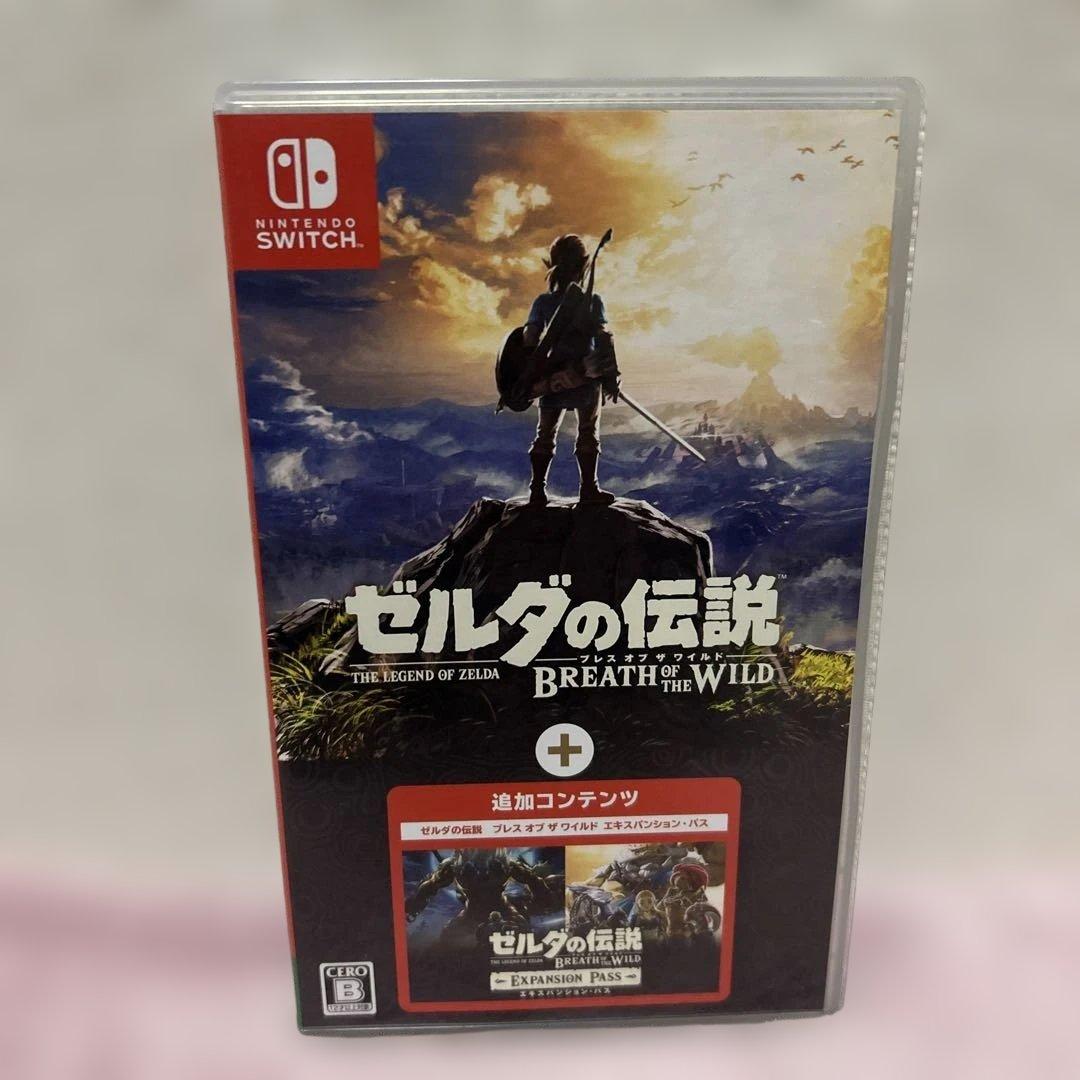 Switchソフト ゼルダの伝説 ブレスオブザワイルド + エキスパンションパス