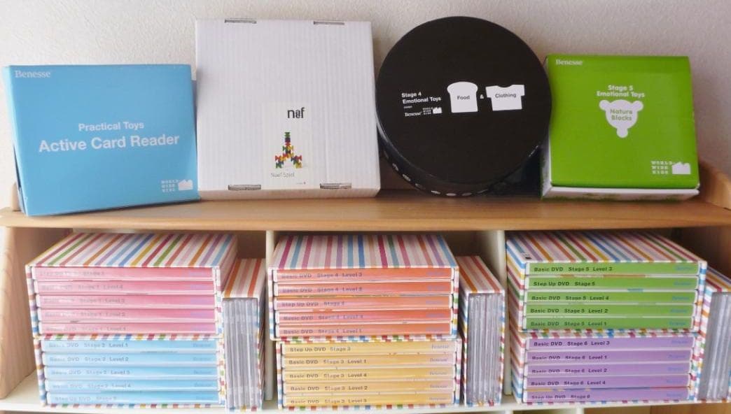 ワールドワイドキッズ幼児向け教育用DVD・絵本セット