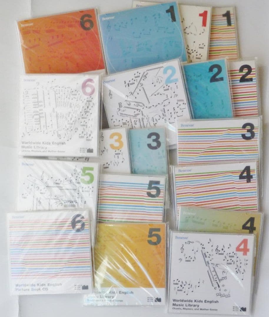 ワールドワイドキッズ幼児向け教育用DVD・絵本セット