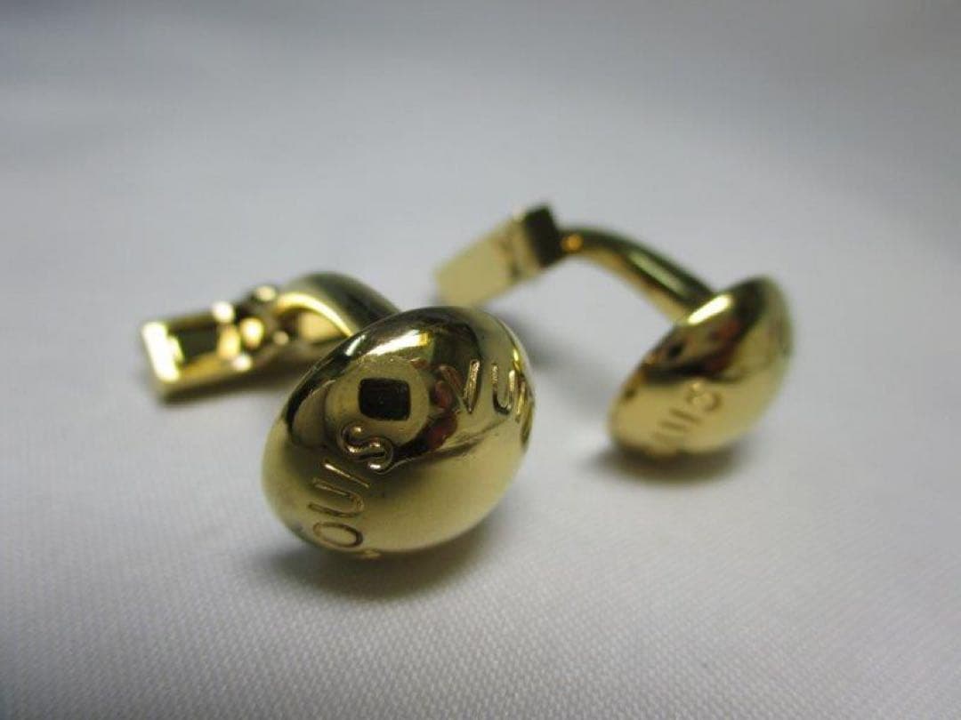 美品LOUIS VUITTON ルイヴィトン カフス ブトン ドゥ マンシェット