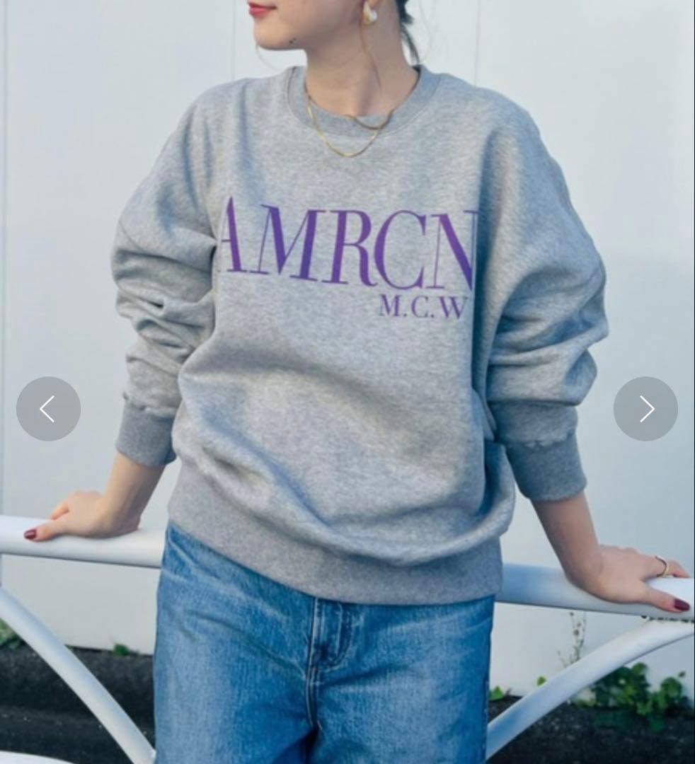 アメリカーナ　マイカアンドディール　裏起毛スウェット