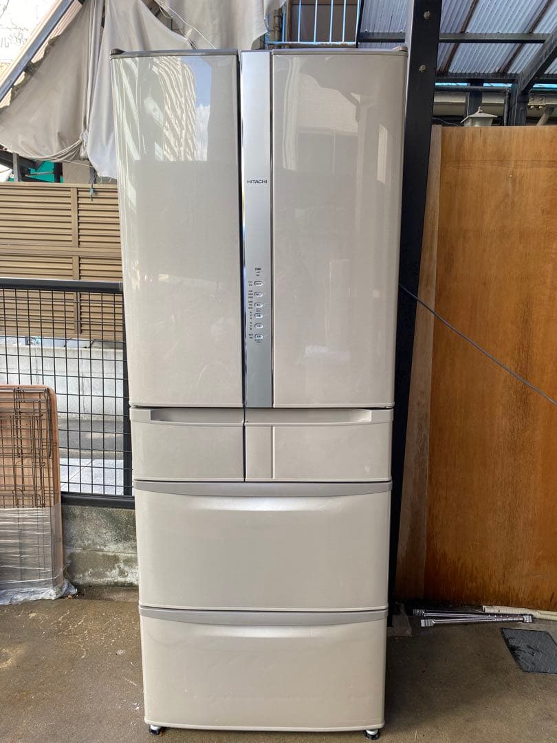 【2021年製】日立 6ドア冷蔵庫 505L R-F51MG(T)