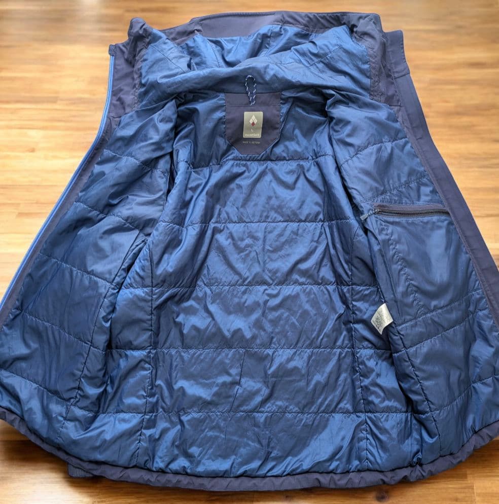 mont-bell モンベル パウダーステップパーカ スキーウェア 雪山 ボード