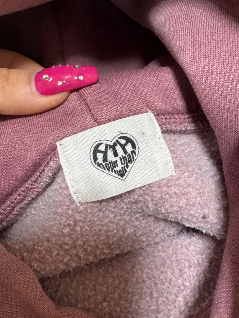 HTH vintage like Heart Logo setup ボルドー