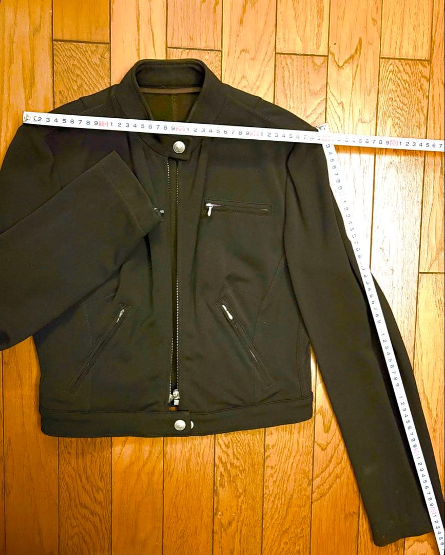 Gucci ブルゾン ストレッチ ショート丈 ダークブラウン 40 M-L