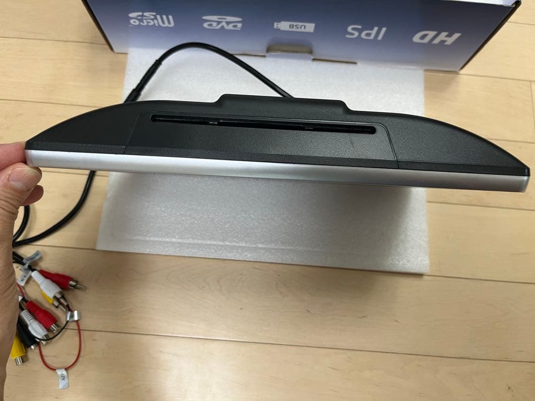 11.6インチ フルHD 車　後部座席　ヘッドレスト　DVDプレーヤー