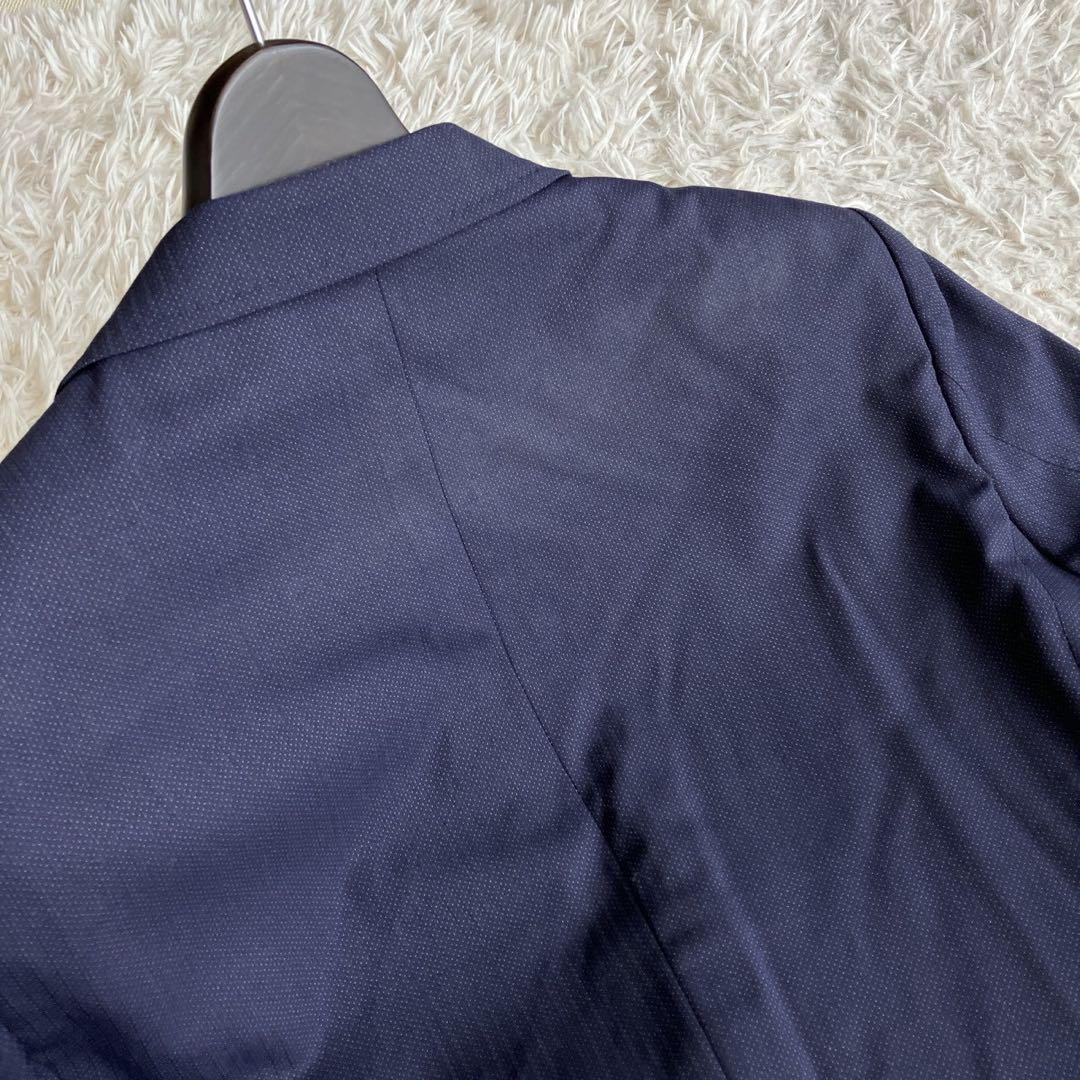 ◎美品 PSFA プレミアムライン A6 ネイビー スリーピース 高見えスーツ1