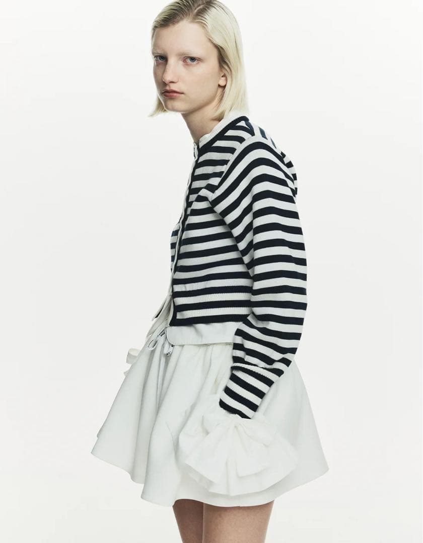 Bibiy. ANGELIQUE KNIT ボーダー 新作 新品 タグ付き