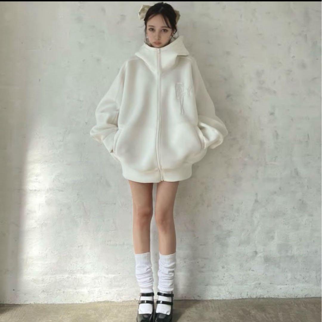 fiction tokyo フィクショントーキョー　ジップアップパーカー