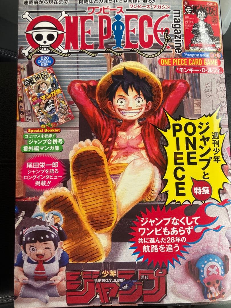 ワンピースマガジン　20号　モンキー・D・ルフィ　プロモ付き
