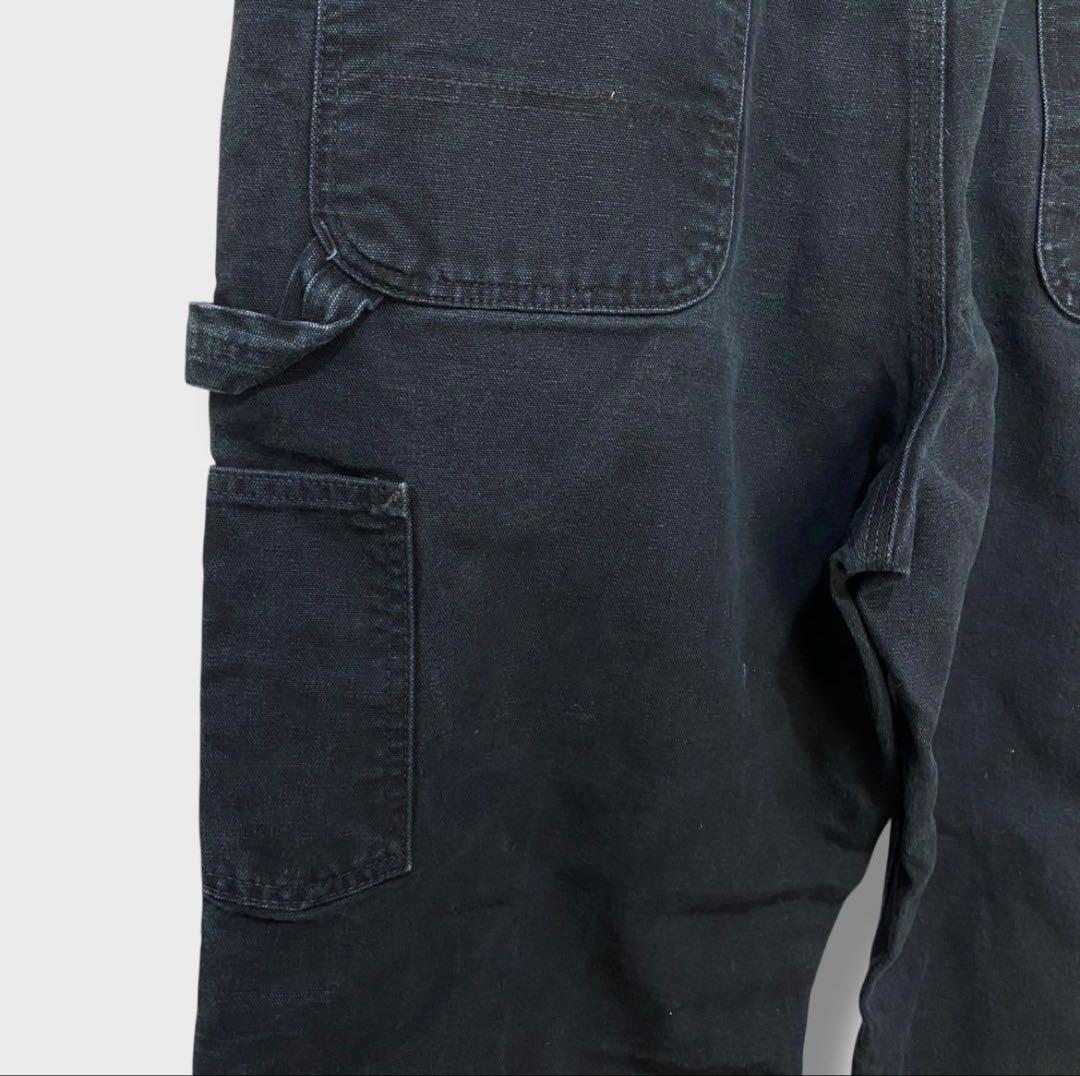 ★Carhartt★B11★ダックコットンペインターパンツ★黒★W38
