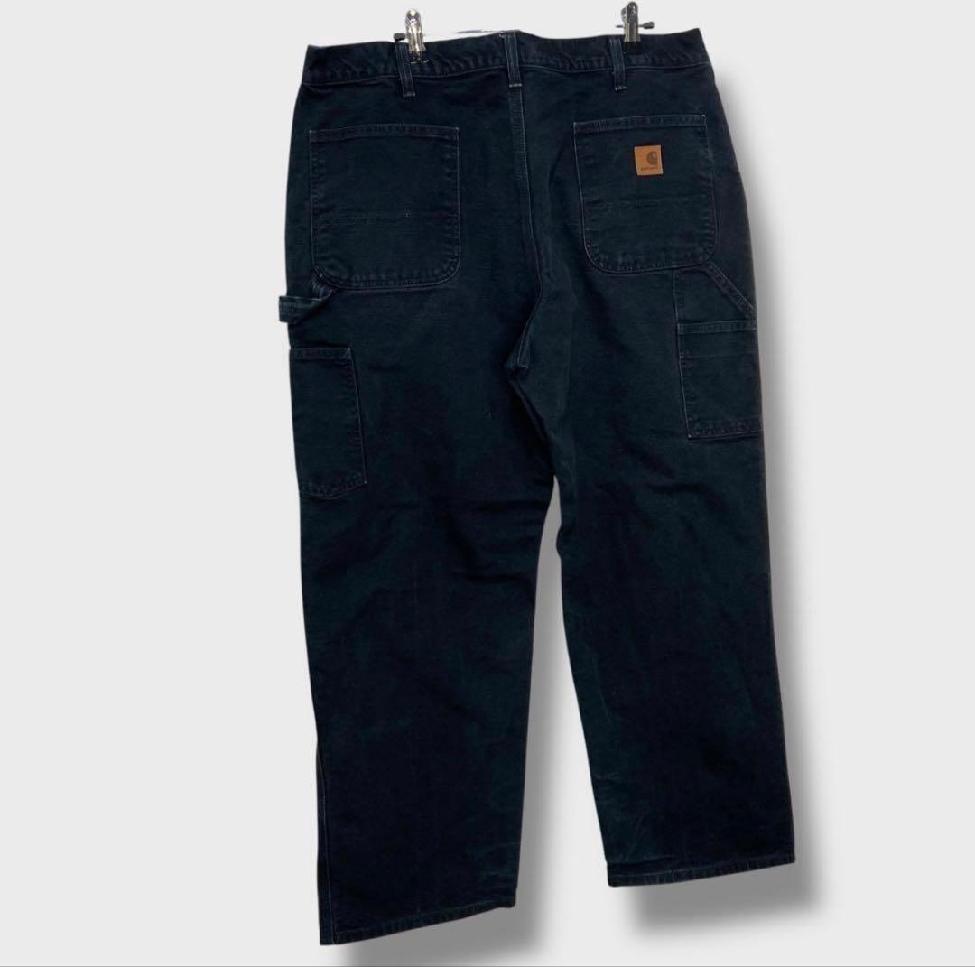 ★Carhartt★B11★ダックコットンペインターパンツ★黒★W38