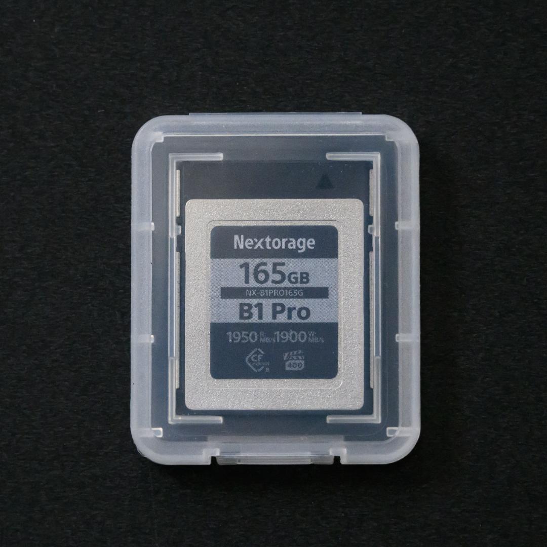 CFexpress Type B 165GB　ネクストレージ B1 Pro