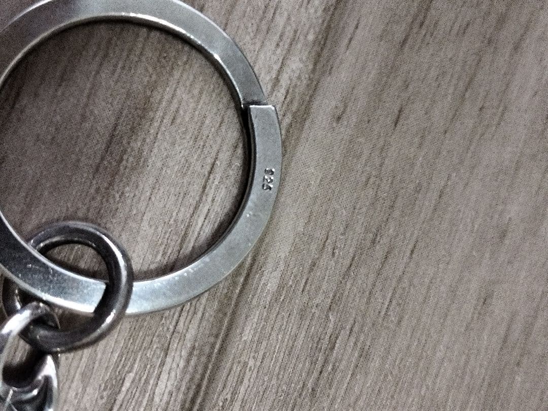 新品未使用 シルバー925 ウォレットチェーン シルバー 約68cm S-33