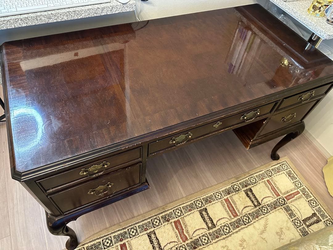 オフィスデスク ヴィンテージ アンティーク ロココ