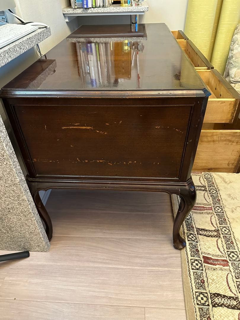 オフィスデスク ヴィンテージ アンティーク ロココ