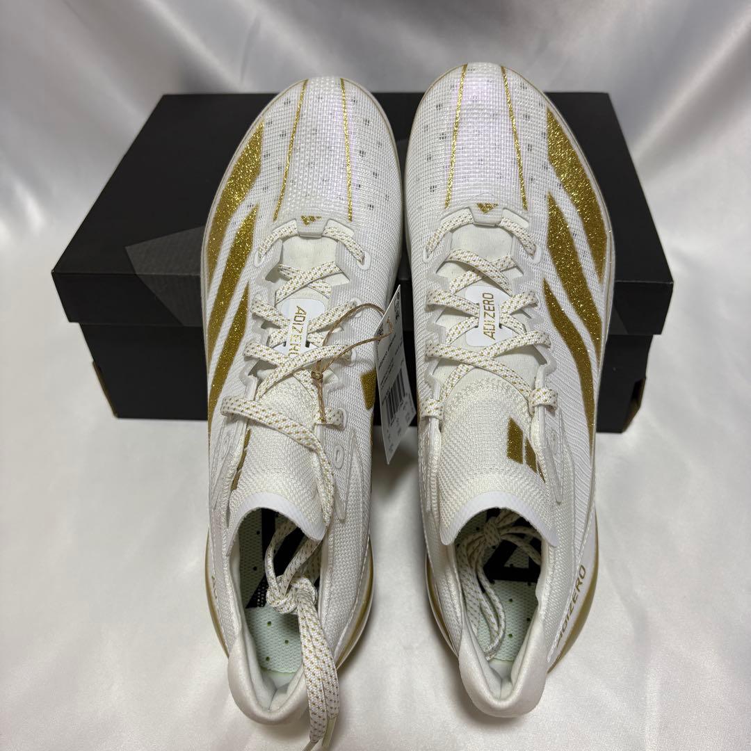 Adizero Electric Cleats WHT/GLD　28.5㎝　D