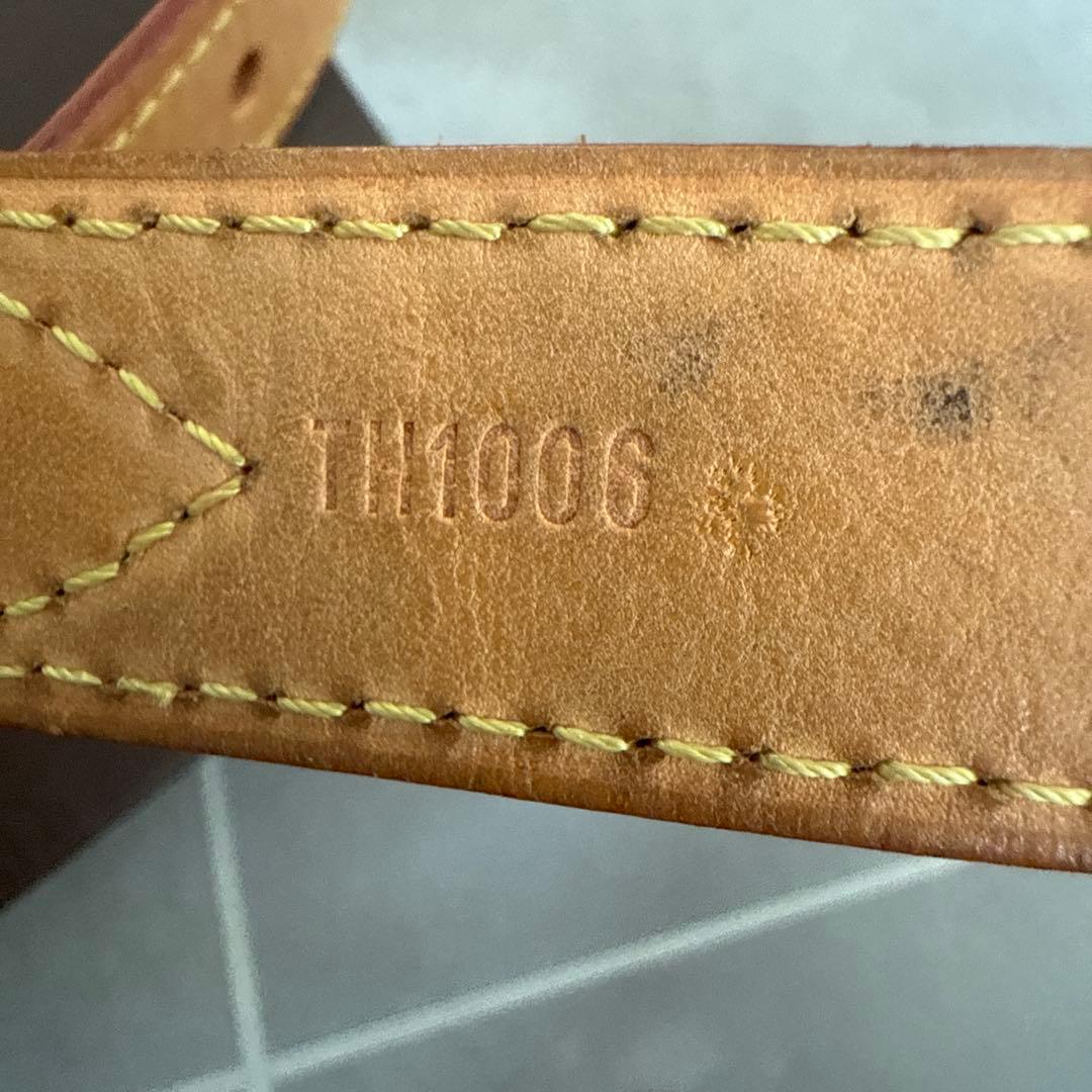 LOUIS VUITTON ヌメ革ショルダーストラップ 120センチ