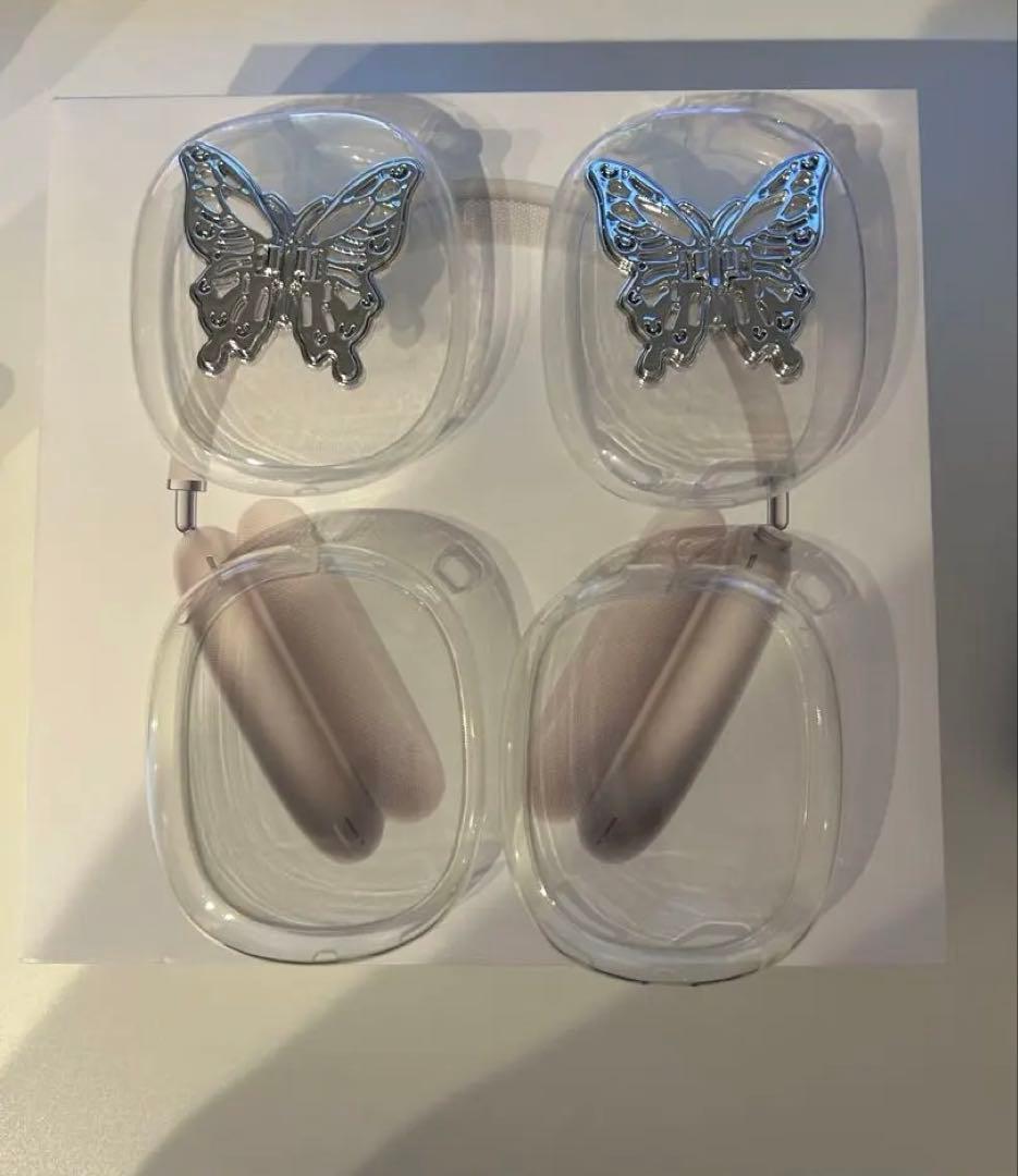 AirPodsMax第一世代シルバー ワイヤレスヘッドフォン ケース・箱付き