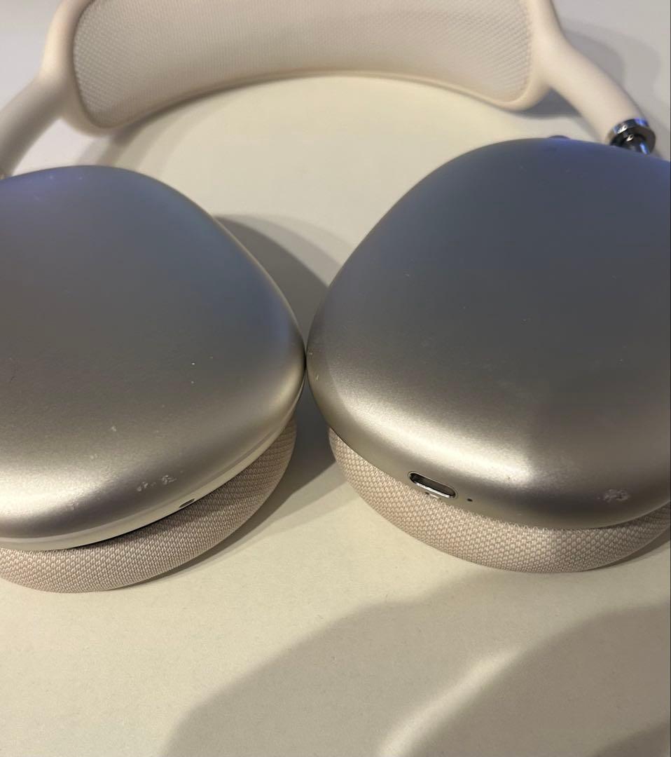 AirPodsMax第一世代シルバー ワイヤレスヘッドフォン ケース・箱付き