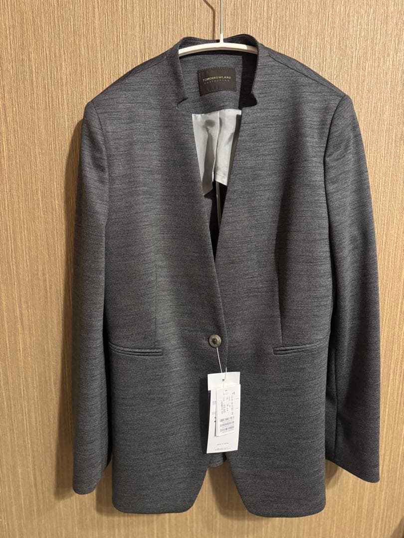TOMORROWLAND collection キザミカラージャケット　グレー