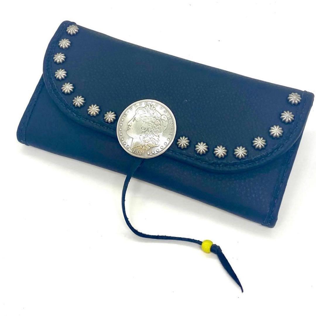 専用‼️サンプルSALE‼️セミロング財布　革紐タイプ③