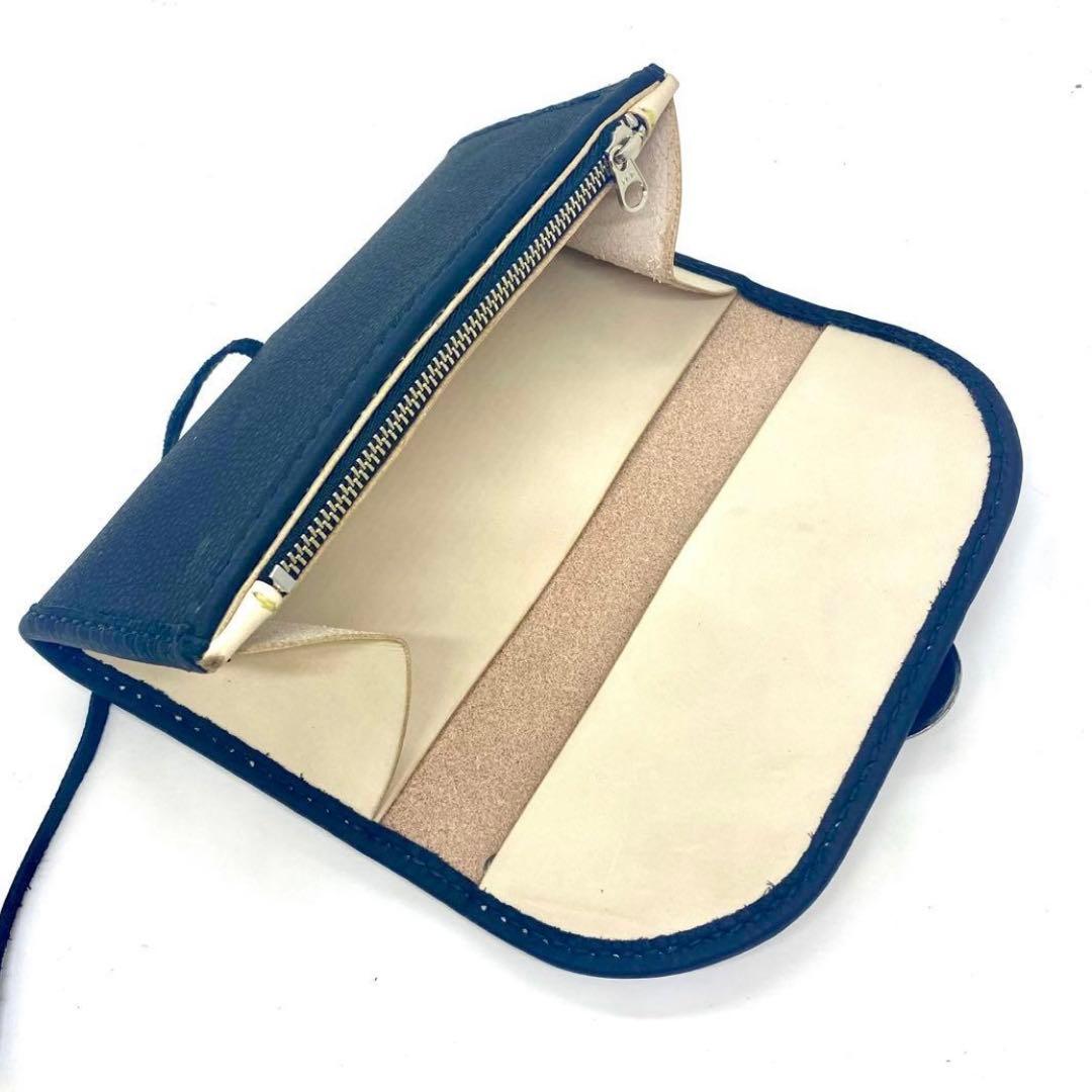 専用‼️サンプルSALE‼️セミロング財布　革紐タイプ③