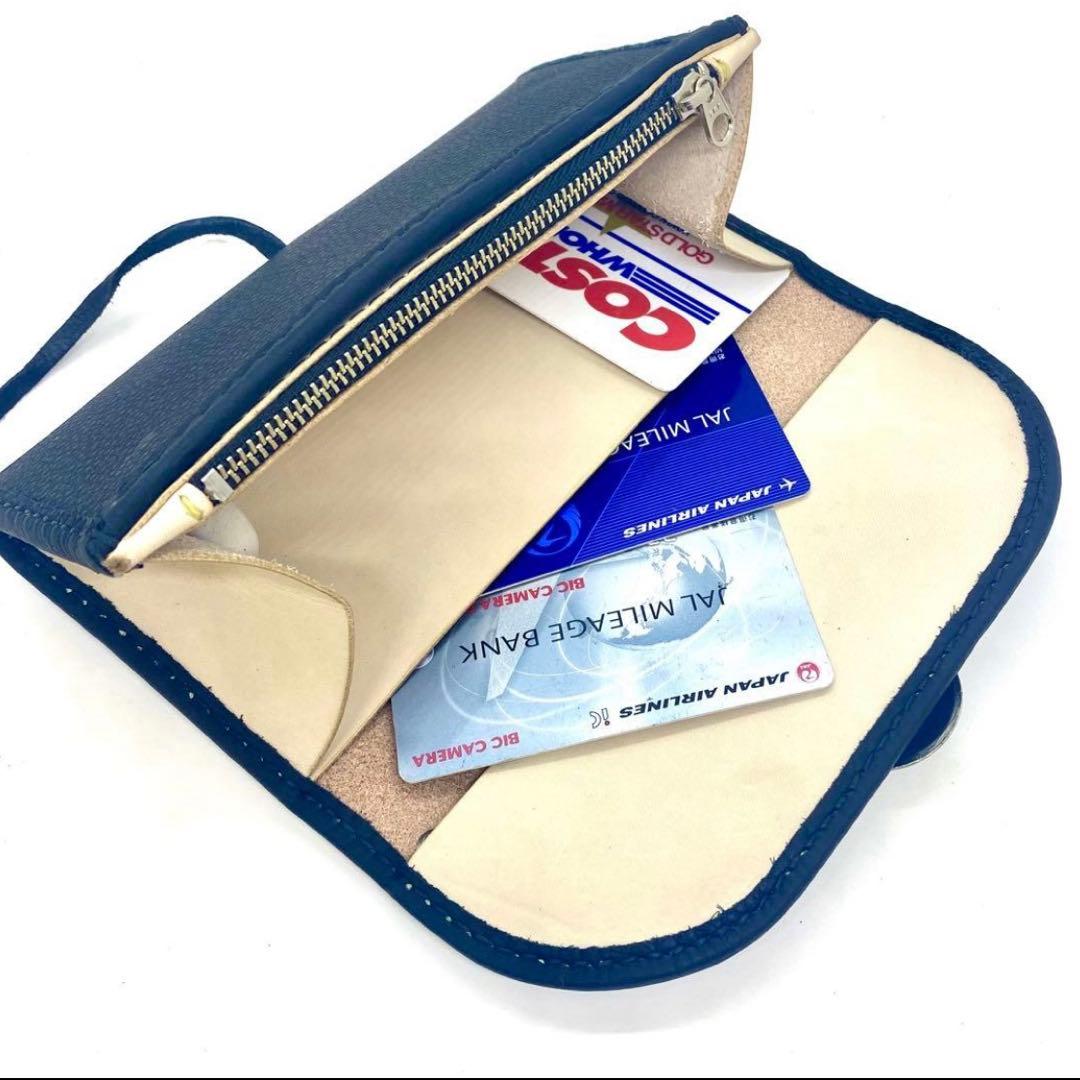 専用‼️サンプルSALE‼️セミロング財布　革紐タイプ③