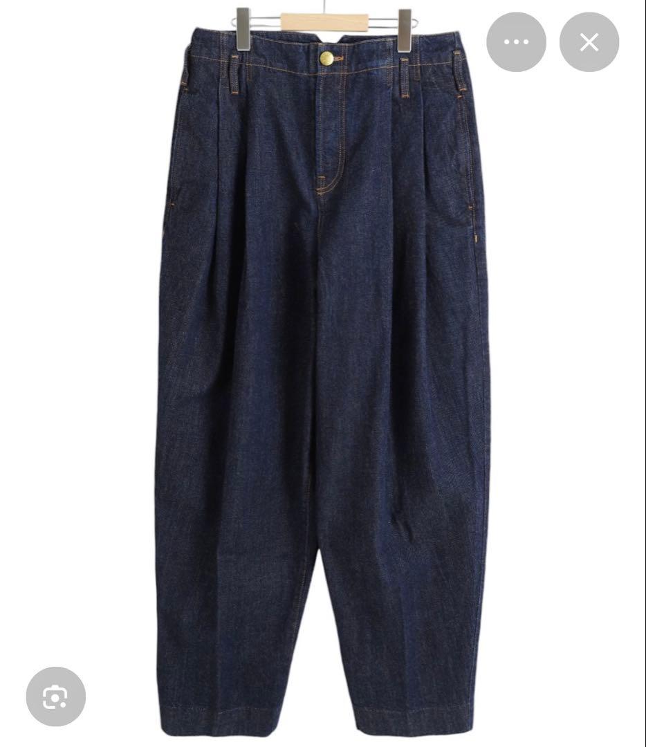 KENZO SCHOOLBOY FIT JEANS タックワイドデニム