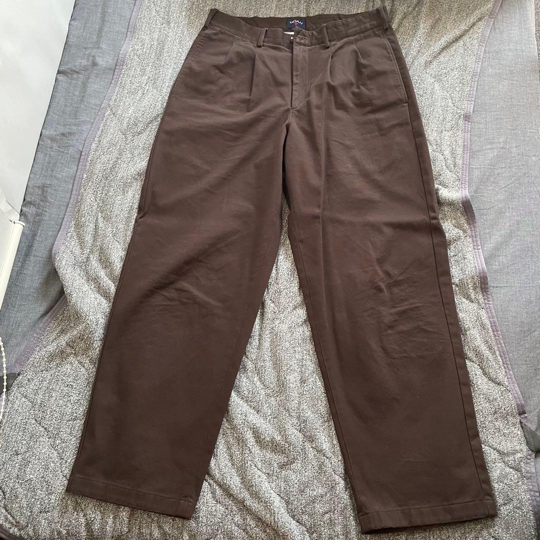 限定値下げ‼️NOAH チノパン ダブルプリーツ 32