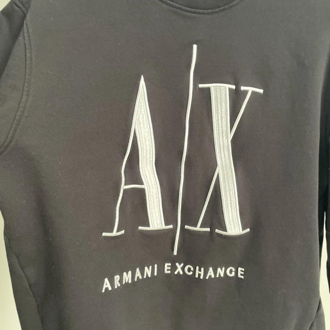 ARMANI EXCHANGE ビッグロゴスウェット XLサイズ刺繍