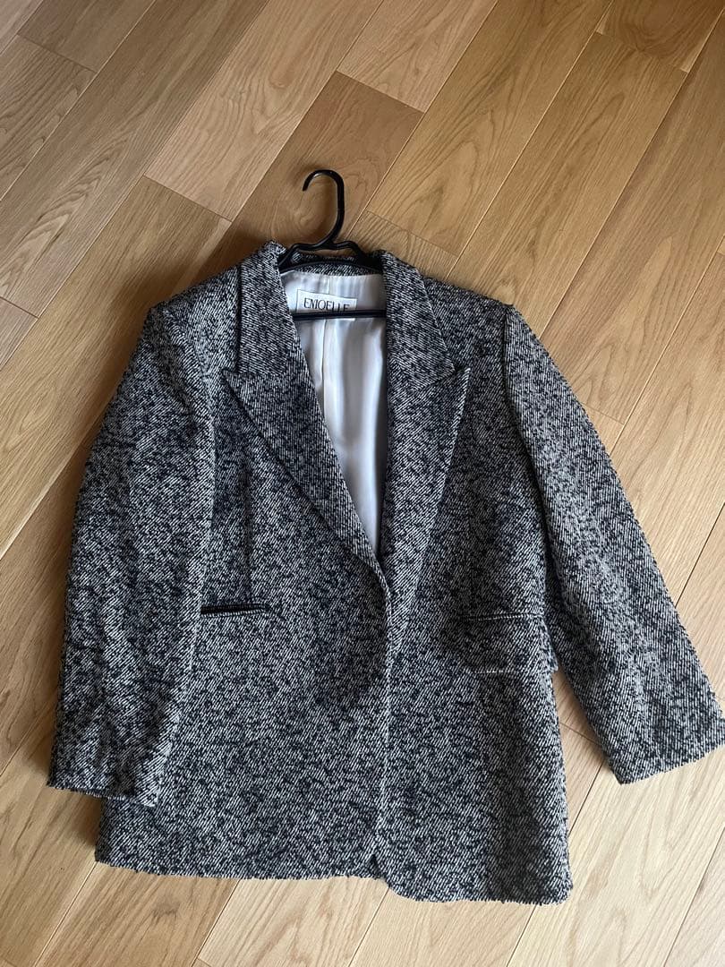 EMOELLE オーバーサイズシングルジャケット